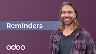 Reminders  Odoo Project amp Timesheets [upl. by Eelynnhoj]