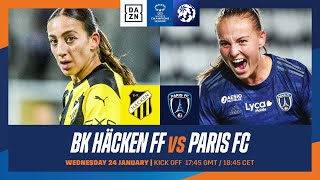 BK Häcken vs Paris FC  UEFA Womens Champions League 202324 Matchday 5 Full Match [upl. by Reivaxe]