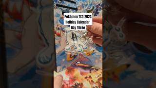 Day Three Pokémon TCG 2024 Holiday Calendar Opening pokemon pokemontcg pokemoncardopening [upl. by Aicrop]