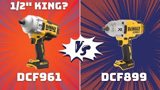 DEWALT 12quot High Torque Impact Wrench DCF961 VS DCF899 [upl. by Effie1]