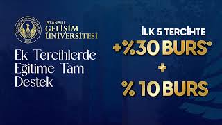 İstanbul Gelişim Üniversitesi amp Ek Tercih Burs Fırsatları [upl. by Esra642]