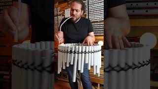 The Rotative Pan Flute an acoustic random sequencer [upl. by Esilahc]