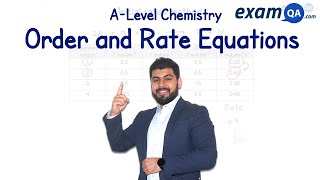 Order and Rate Equations  ALevel Chemsitry [upl. by Carlee]