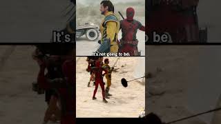 Behind the scene Deadpool amp Wolverine trailer 😁😎 deadpool3 [upl. by Yettie]