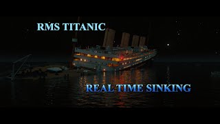 The Sinking of The RMS Titanic Real Time [upl. by Harlie]