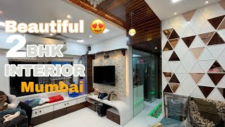 latest 2bhk interior design mumbai  2bhk home interior design  2bhk flat interior cost   2bhk [upl. by Schuman]