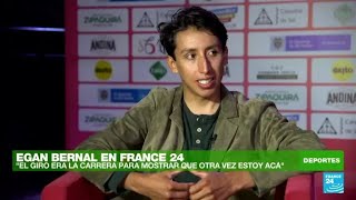 Egan Bernal quotEl Giro de Italia fue la carrera para mostrar mi regreso después de un año tan duroquot [upl. by Acinehs]