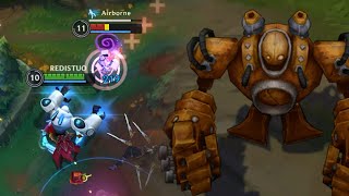 Wild Rift Blitzcrank Support Gameplay in Season 10 Build amp Runes [upl. by Audres]