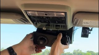 5th Gen 2021 4Runner Map Light Housing Removal  Multi Terrain Controls [upl. by Stochmal]