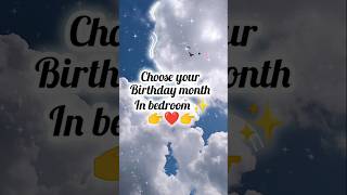 Choose your birthday month in bedroom ✨👉 [upl. by Foskett429]