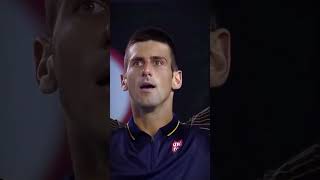 DjokovicWawrinka AO 2013The best match point EVER tennis sports djokovic highlights [upl. by Sumer]