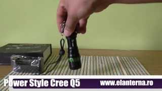 Lanterna Power Style cu led CREE Q5 [upl. by Colwell]