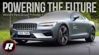 Polestar 1 Worlds first drive in this futuristic hybrid coupe [upl. by Tripp]