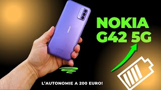 NOKIA G42 5G  Une autonomie MONSTRE [upl. by Anileba]