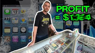 How Much A CELL PHONE REPAIR SHOP Makes In One Day [upl. by Kurtzman701]