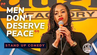 Men Dont Deserve Peace  Comedian Daphnique Springs  Chocolate Sundaes Standup Comedy [upl. by Alios647]