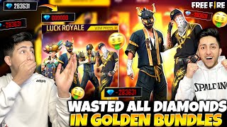 New Golden Elite Pass Bundles Opening😨😍 Garena Free Fire [upl. by Wolfram]