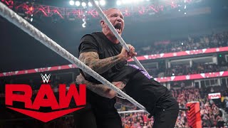 Randy Orton’s return to Raw interrupted by The Judgment Day Raw highlights Nov 27 2023 [upl. by Alocin]