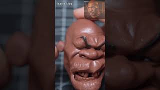 How to make Tyson from clay  Tyson  kay’s clay clayart claytyson [upl. by Dom]