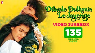 Dilwale Dulhania Le Jayenge Video Jukebox  Full Song  JatinLalit  Shah Rukh Khan  Kajol  DDLJ [upl. by Vanzant578]