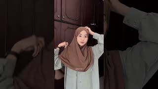 MUDAH DAN SIMPEL BANGET tutorial hijab pashmina crinkle [upl. by Yentuoc]