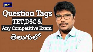 Topic 101Question Tags Textual Exercise with AnswersTETDSC amp Any Competitive ExamQuestion Tags [upl. by Eseuqcaj]