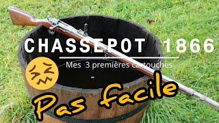 Chassepot 1866 Ep2  mes 3 premières cartouches CEST PAS SIMPLE [upl. by Ynnol]