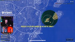 Is this the RAREST circle in PUBG [upl. by Ihel]