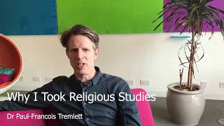 Dr Paul Francois Why I Took Religious Studies [upl. by Myrle867]