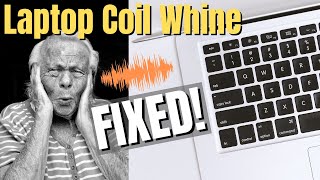 Laptop Coil Whine Fix  Stop that annoying noise HP G7 [upl. by Primo235]