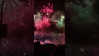 AirVenture 2024 FireworksDrone Finale Saturday [upl. by Ahsienar]