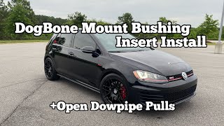 Installing A Black Forest Industries DogBone Insert in the MK7 GTI 2017 MK7 GTI Build Part 3 [upl. by Delanty329]