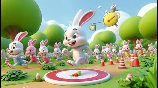 The Bunny Hop  Classic Kids Nursery Rhyme [upl. by Hairabez]