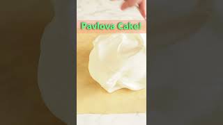 Pavlova Cake Has Never Been Easier To Make explore shortrecipe easyrecipe dessertidea [upl. by Eentirb]