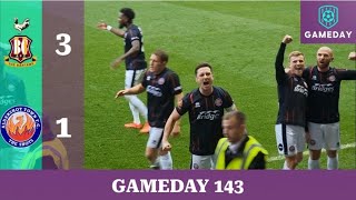 BRADFORD COMEBACK TO AVOID UPSET  Bradford City vs Aldershot Town  Gameday No 143 [upl. by Louie]