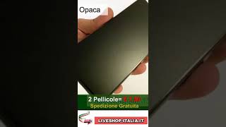 Tutorial come applicare pellicola idrogel 4k privacy e opaca per iphone samsung xiaomi ecc [upl. by Shanley]