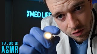 Doctor Performs a Super Relaxing Eye amp Lung Exam on YOU Real Doctor ASMR [upl. by Meras95]