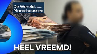 BIZAR VEEL GELD GEVONDEN bij controle op LUCHTHAVEN  De Wereld van de Marechaussee AFL5 [upl. by Trabue]