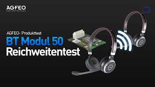 AGFEO BT Modul 50  Reichweitentest [upl. by Torrell]