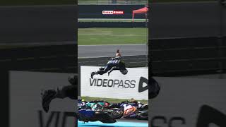 Maverick Vinales had to receive a fatal blow from Valentino Rossi shorts motogp [upl. by Ignazio]