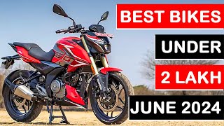 Best Bike Under 2 Lakh in India 2024  Bikes Under 2 Lakh in India 2024 [upl. by Eissert]