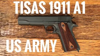 Table Top Review Tisas 1911 A1 US Army WG 45acp [upl. by Gnilrets556]