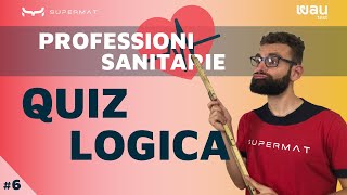 Test Ingresso Professioni Sanitarie  Quiz di Logica Matematica [upl. by Asilla]