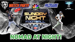 Chicago Bears Houston Texans face off Live Play by PlayNomad at Night Postgame [upl. by Sesilu]