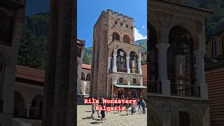 Rila Monastery Bulgaria 🇧🇬 tourism bulgaria travel shorts [upl. by Leuqer]