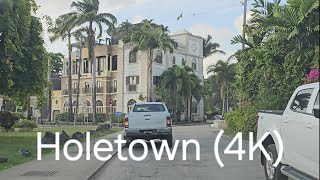 Driving in Barbados  Holetown 4K [upl. by Sonni]