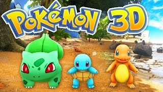 The BEST POKEMON Game EVER Pokemon 3D 1 [upl. by Orling]