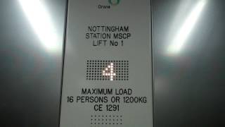 Orona Lift  Nottingham Station Car Park [upl. by Nosral]