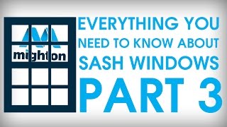 Restoring Sash Window  Removing Staff Beads [upl. by Ahsiekahs995]