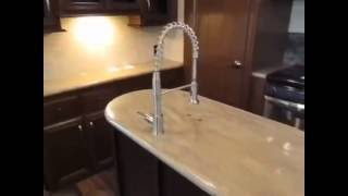 New 2017 Forest River Sandpiper 5TH Wheel 379FLOK Cream 15445 [upl. by Runkle]